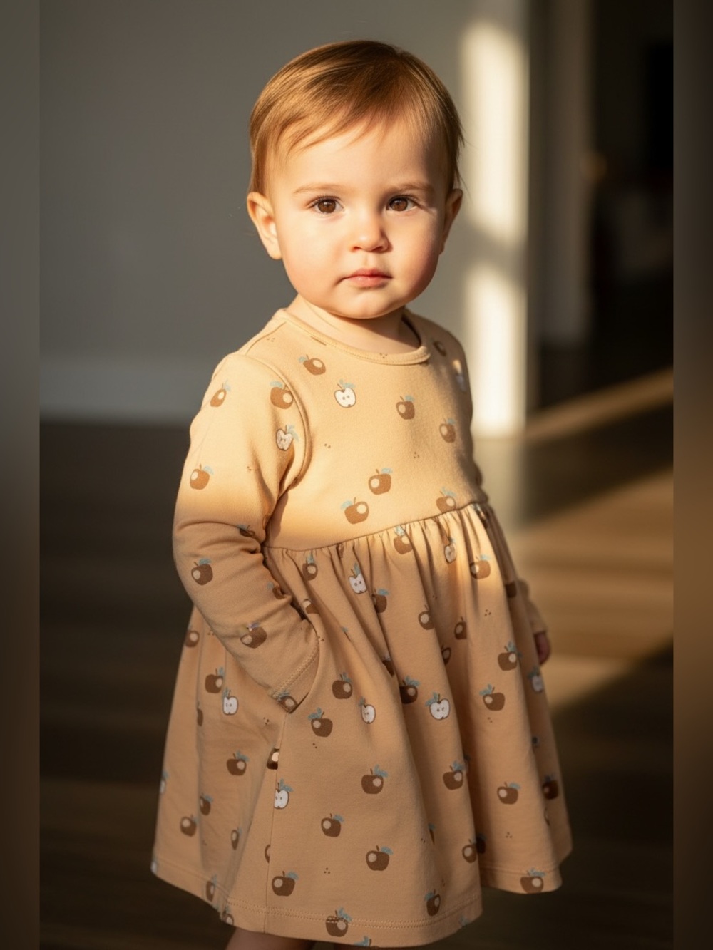 FIRSTS petit lem 🍏 apple dress